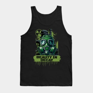 Gas Mask Beauty In Decay Tank Top